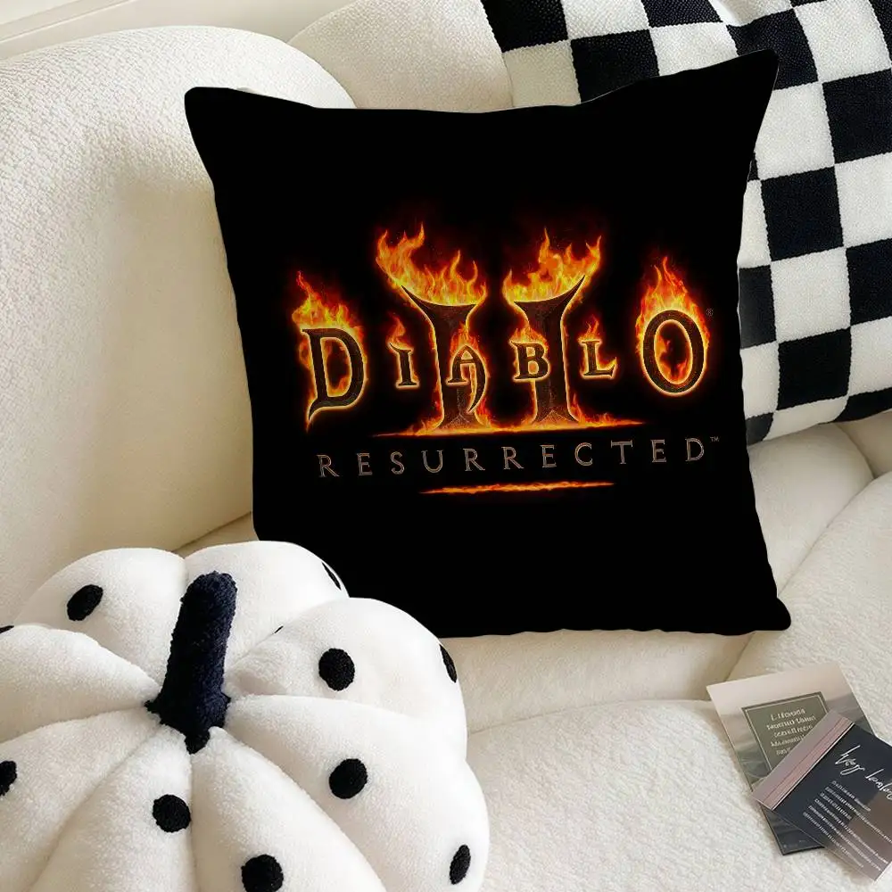 

Diablo Pillow Case Luxury Double-sided For Car Pillows 45x45 Cushions Cover Home And Decoration Sofa Pillowcase 50x50