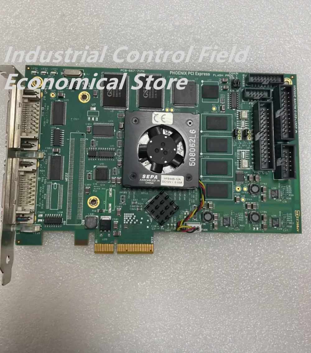 

FOR Active Silicon PCB-667-717N PHOENIX PCI AS-PHX-D48CL-PE4H Acquisition card