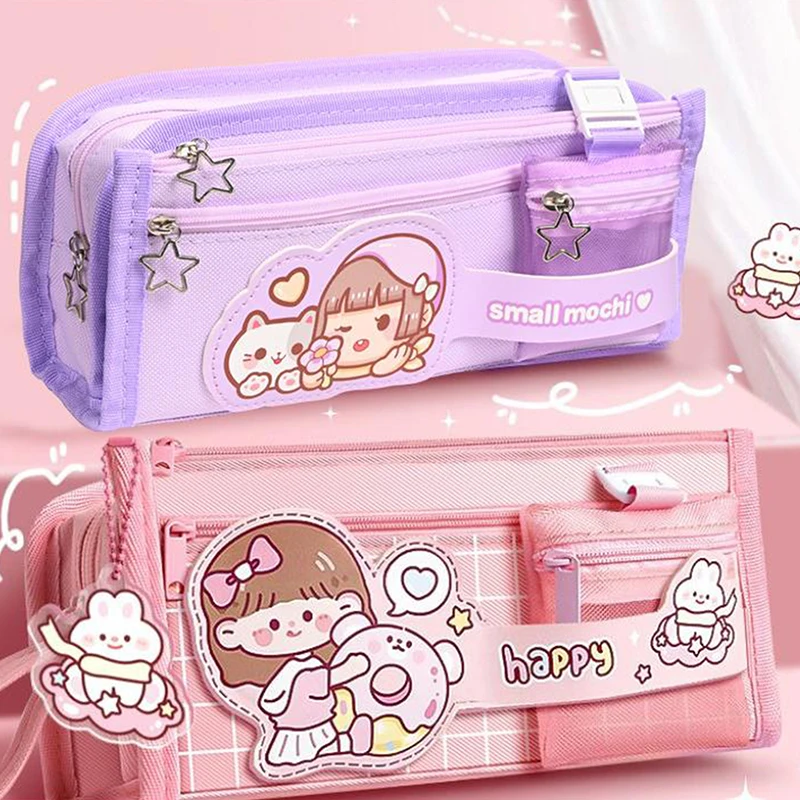 

1 шт. мультяшный карандаш Sanrio, фотообои, милая Kuromi Cinnamoroll Melody, школьные фотообои, школьные принадлежности