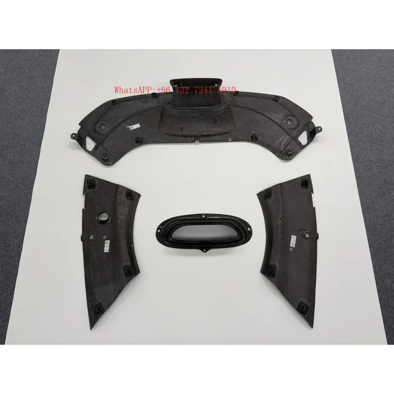 Dry Carbon Fiber Kit for Engine Covers 4