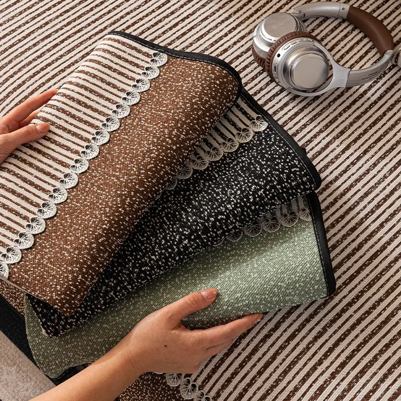 High-end Feel Sofa Cover All-Seasons Universal New Fixed Non-slip Comfortable Cushion Irregular Chenille Decoration Sofa Cover