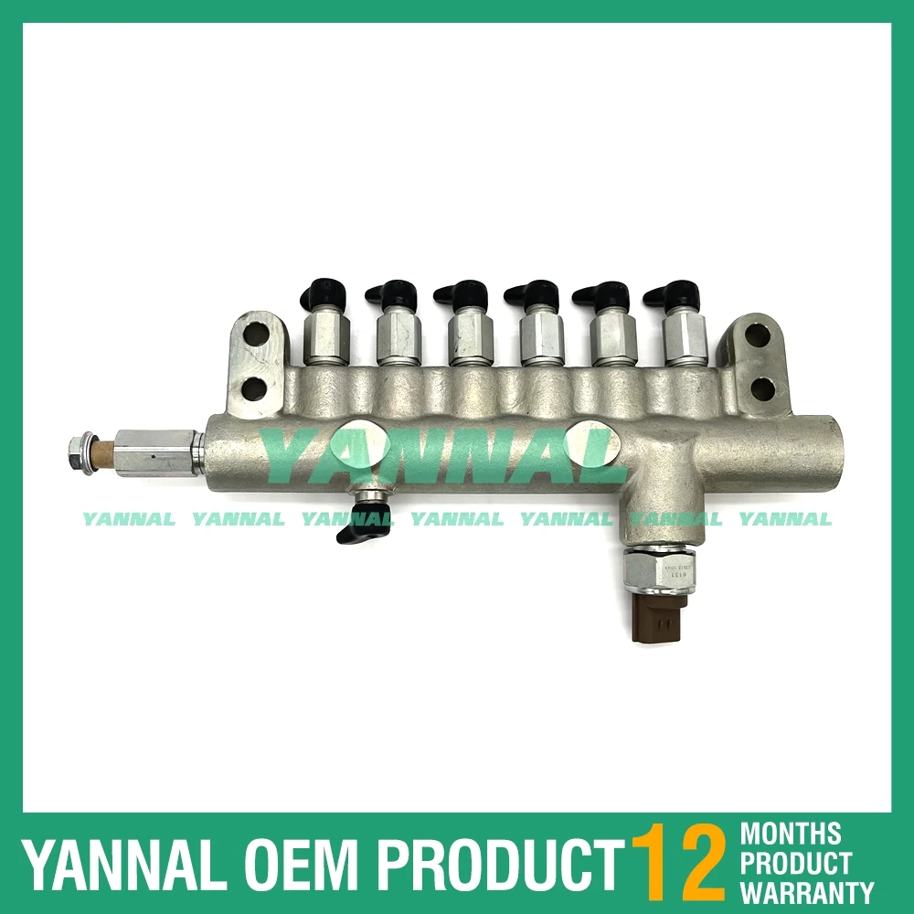 

095440-0470 8-97323019-0 095440-1720 8-98152950-2 Fuel Common Rail For Isuzu 6HK1 Hitachi ZX330-5A ZX330-3 ZX350-3 ZX400