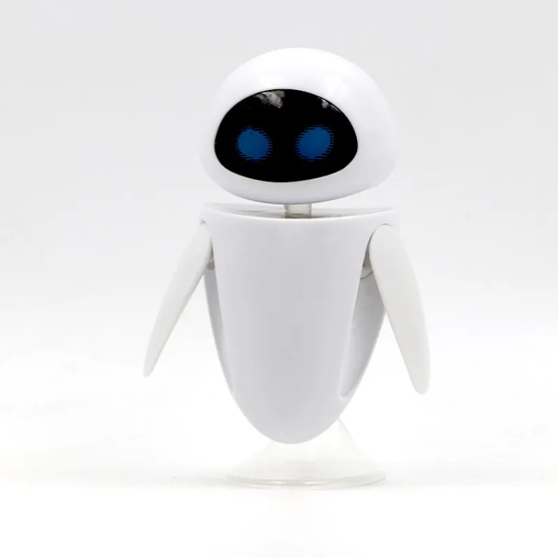 Hot WALL·E Material de PVC de dibujos animados pared E & EVE colección de figuras de acción lindas juguetes de modelos muñecas regalos de cumpleaños para niños y niñas