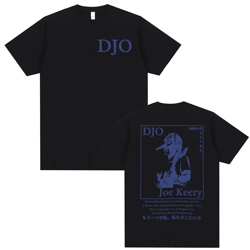 2026 Summer New Design DJO Joe Carey Pattern T-Shirt - High-Quality Fashion Casual Breathable Men's Round-neck Printed T-Shirt