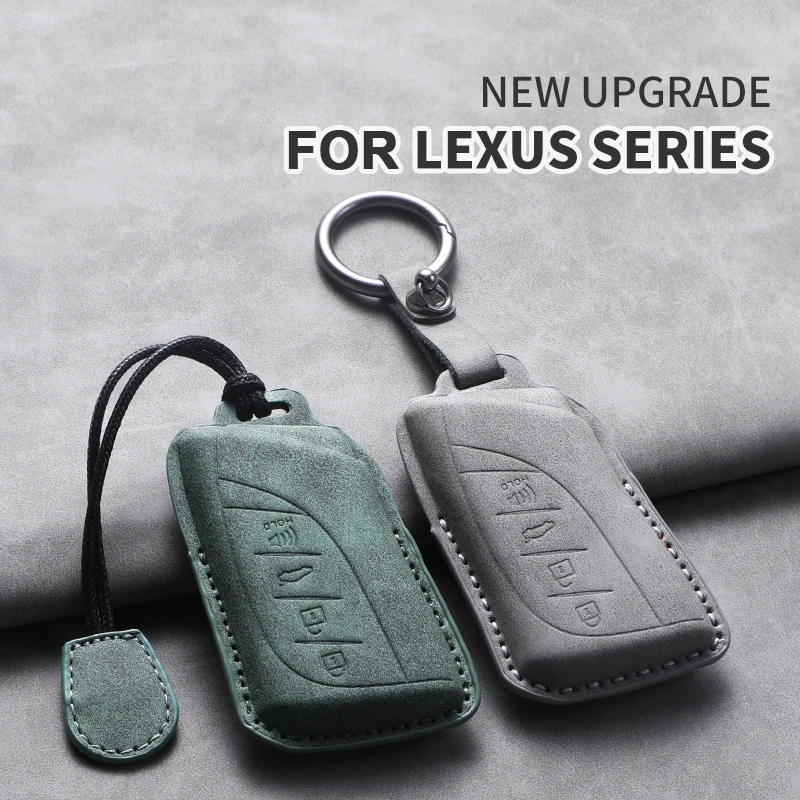 

For Lexus NX IS RX ES GX LX LS UX GS 200 260 300 350 NX200 NX300 RX350 ES300 Leather Car Key Cover Case Holder Key Accessories