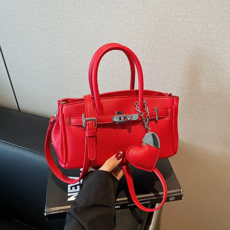 Hot Selling Styles Designer PU Square Bag Fashionable Zipper Women's Shoulder Bags Versatile Commuting Work Travel Wallet