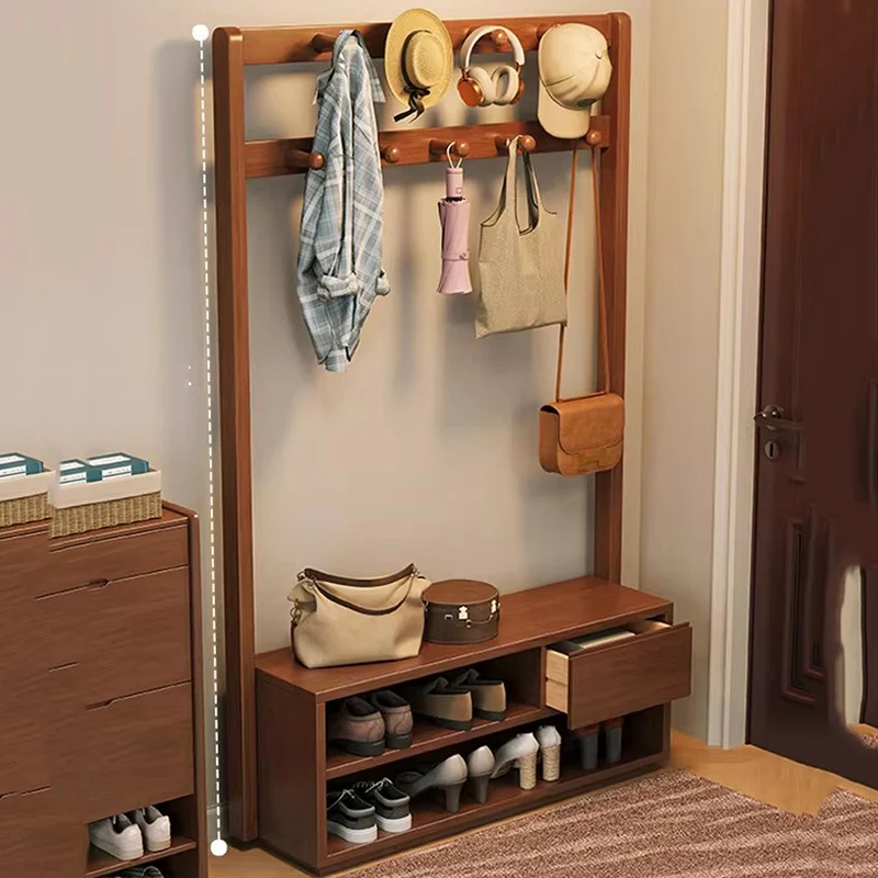 

Шкафы для одежды, вешалки для пальто, напольные деревянные прикроватные тумбы, вешалки для пальто для гостиной, современные портативные вешалки для одежды, модная мебель