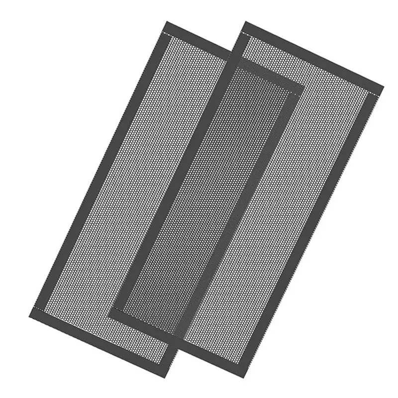 [NEW!A08R】 Floor Vent Covers, Strong Magnetic Vent Mesh Air Vent Filters, 4X10inch PVC Floor Register Vent Screens