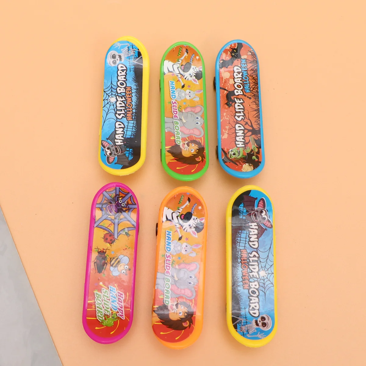 12 PCs Mini Skateboard Toy Finger Children’s Toys Halloween Childrens