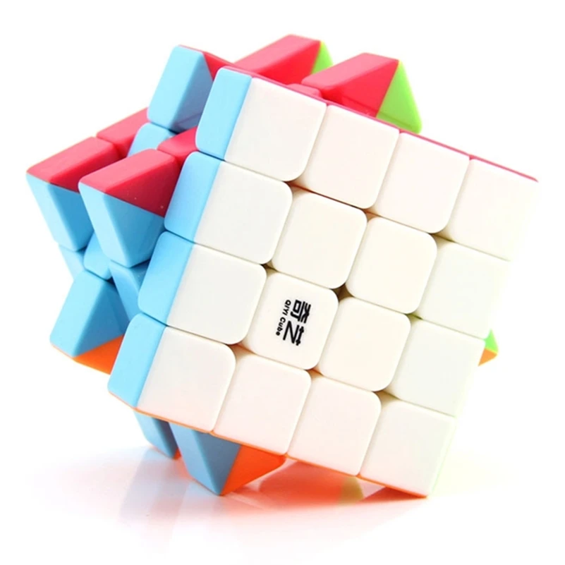 Qiyi Cube 4X4 Neo Kubus Puzzel Speed Magic Cube Leren Qiyi 4X4X4  professionele Onderwijs Speelgoed Spel Cube Gear QIYI Cube 4x4 Neo Cube Puzzle Speed Magic Cube qiyi 4x4x4toys Game Cube gear нео куб 4x4x4 happy cube