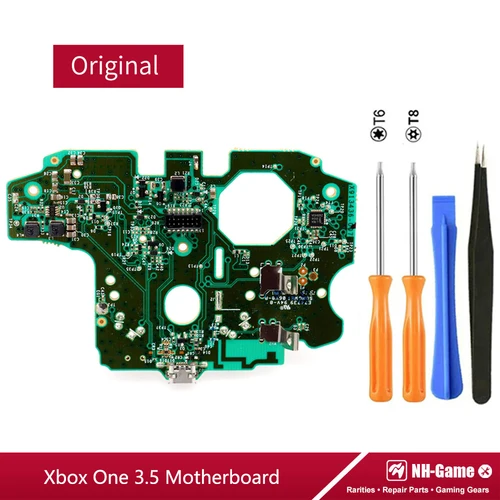 Imagen 2 del producto Placa de circuito para Xbox One/controlador delgado, Chip de programa, placa base para juegos, placa de alimentación para Xbox Series X/S Gamepad