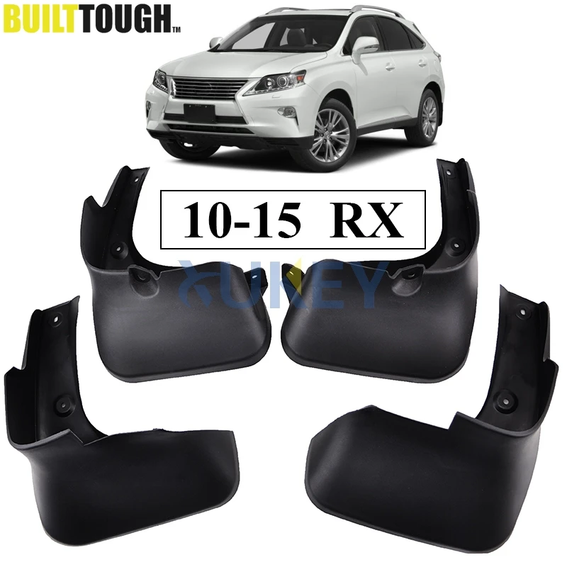 Mud Flaps For LEXUS RX RX270 RX300 RX350 RX450H 2010-2015 Mudflaps Splash Guards Front Rear Mud Flap Mudguards 2014 2013 2012 11