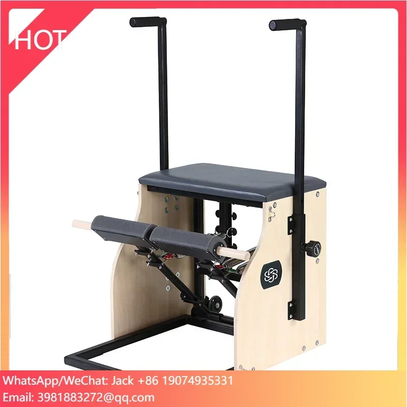 

ONEMAX With Waterproof And Odorless Fiber Leather Pilates Yoga Chair and Equipment for Pilates and Yoga Practice Balance Body