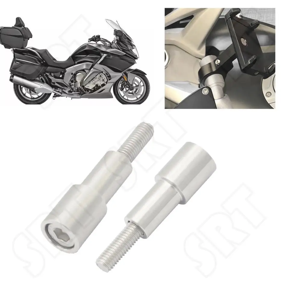 

For BMW R1250RT R1250RS K1600GT K1600GTL 2010-2022 Motorcycle GPS Navigation SMART PHONE Adapt Plate Holder Handle Extension Rod