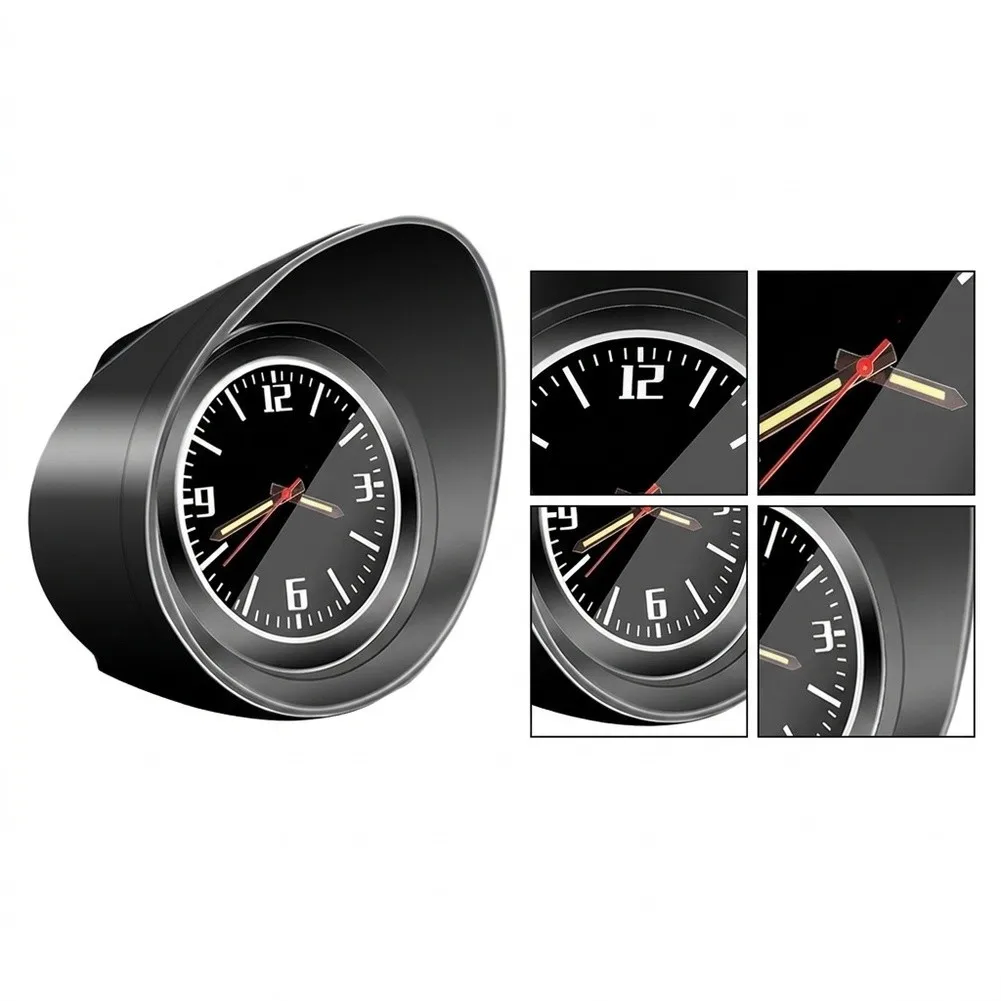 for mini Car Clock Interior Accessories Vibration for proof Air Vent Clock Luminous Pointer for sapphire Glass Shock for proof