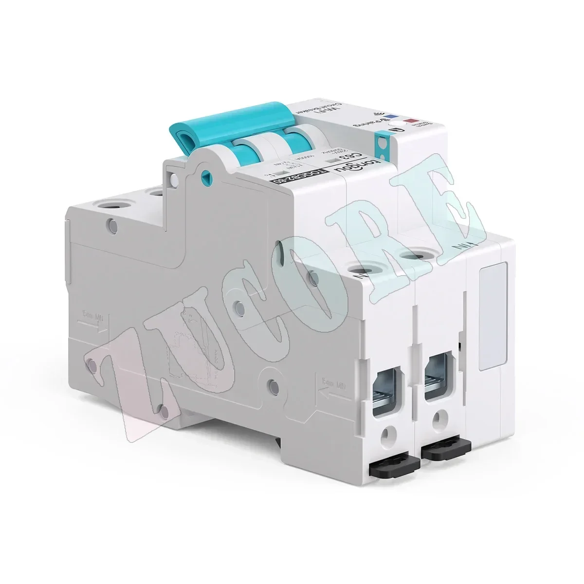 TONGOU API TO-QCB2 قطاع دارة ذكي واي فاي 63a 2 القطب التلقائي إعادة إغلاق تويا واي فاي الجدار التبديل 60a