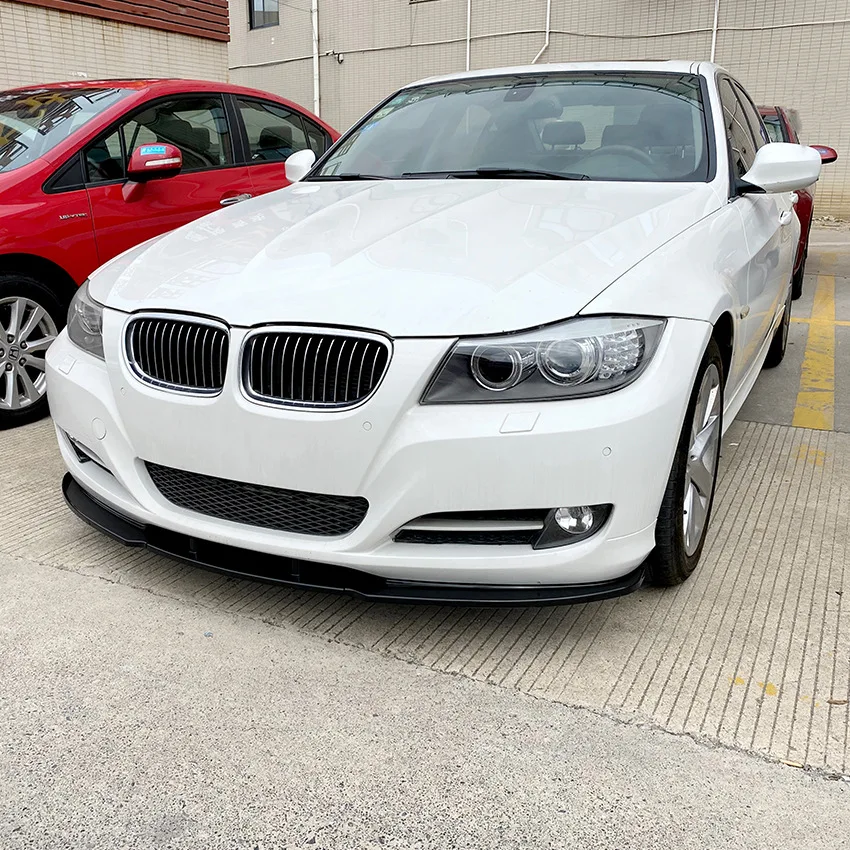

Front Bumper Lip Spoiler Splitter Canard Lip Diffuser For BMW 3 Series E90 E91 325i 330i 2007-2012 LCI Facelift Bodykits Tuning