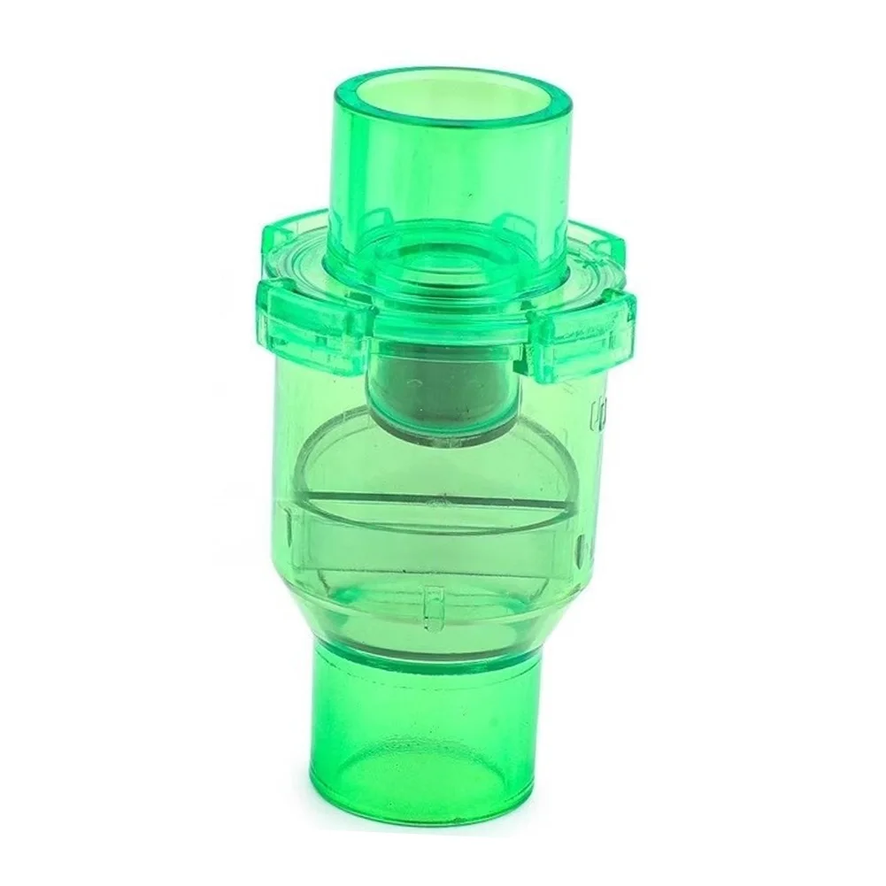Air Conditioner Condensate Drain Check Valve PC Construction DN25 ID DN32 OD One Way Flow Valve for HVAC Applications