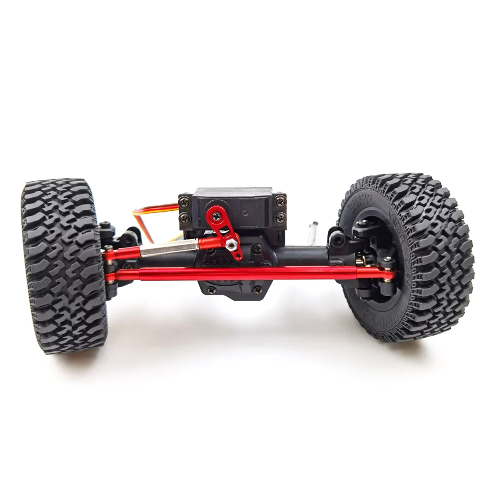 Metalowy drążek kierowniczy i ramię serwomechanizmu do MN128 MN86 MN86S MN86K MN86KS MN G500 1/12 RC Crawler Car Upgrade Parts