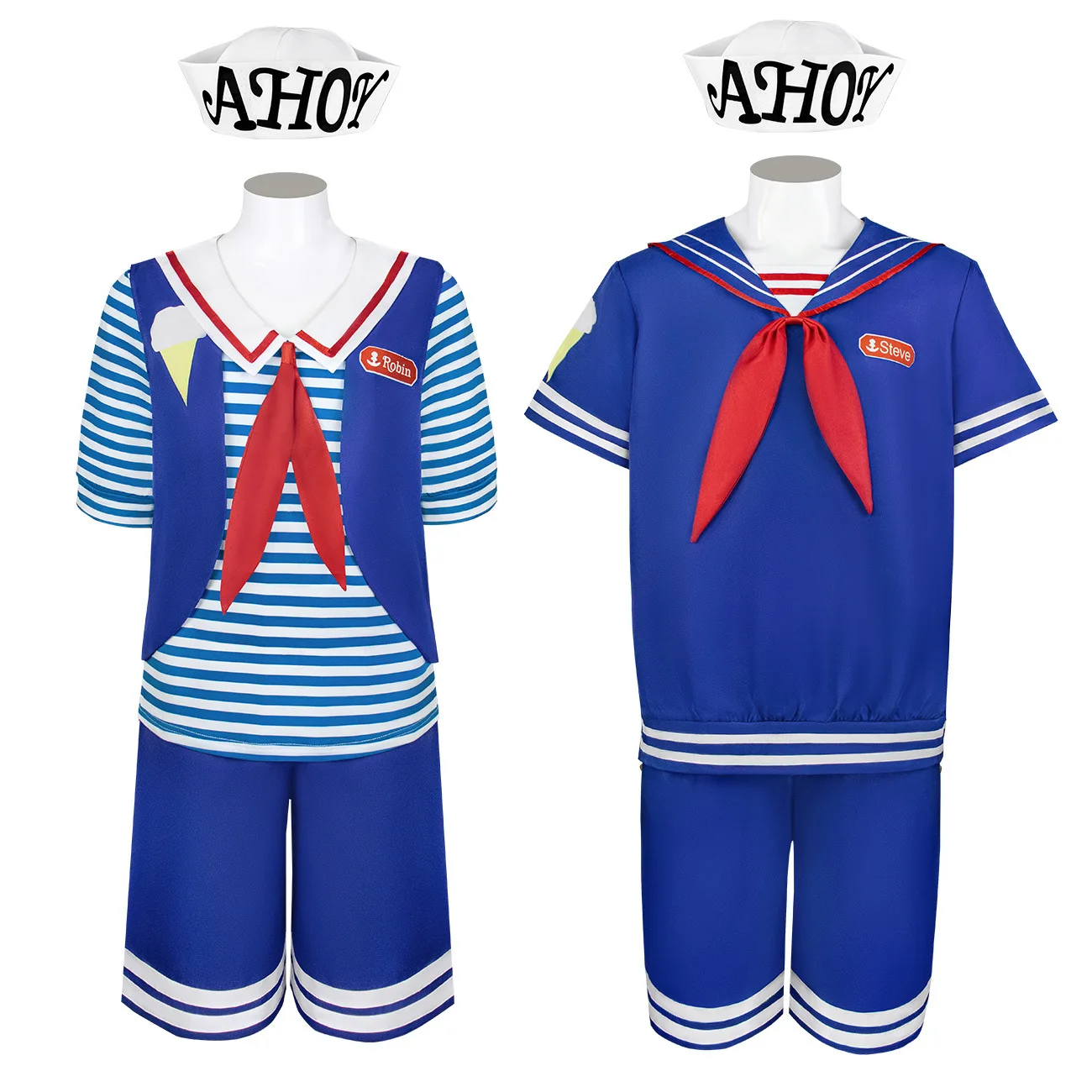 

Хэллоуин StrangerThings 3, костюм для косплея Ice Cr op Employee orm Традиционный китайский костюм, женская мода