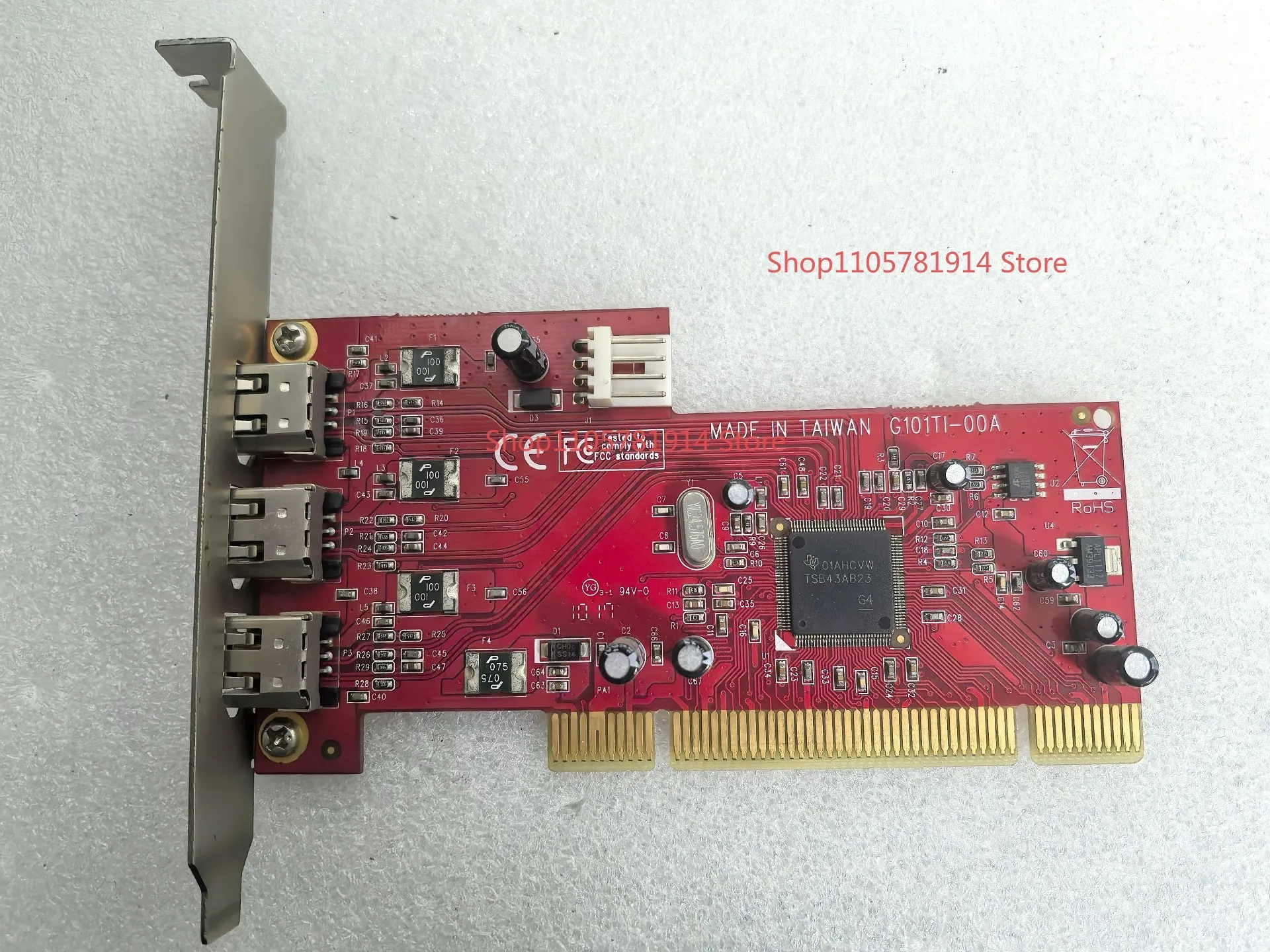 For Taiwan UT100 Expansion Card G101TI - 00A 1394A Capture Card