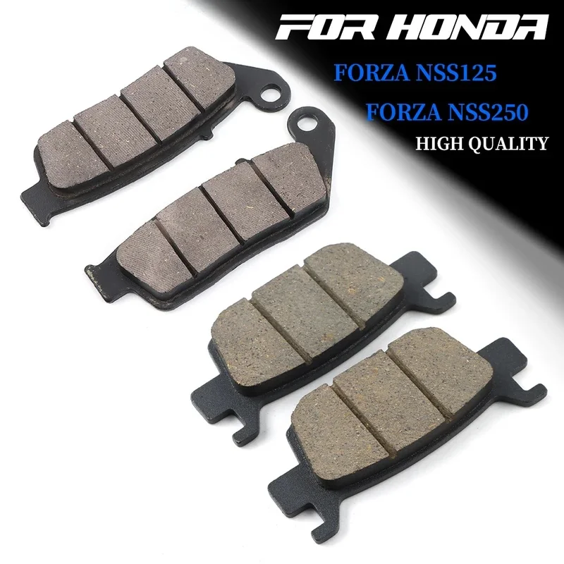 Motorcycle Front Brake Pads Rear Pad Disc Brake Pads For Honda NSS125 Forza 125 2015 2016 2017 2018 2019 2020 NSS250 Forza Z ABS