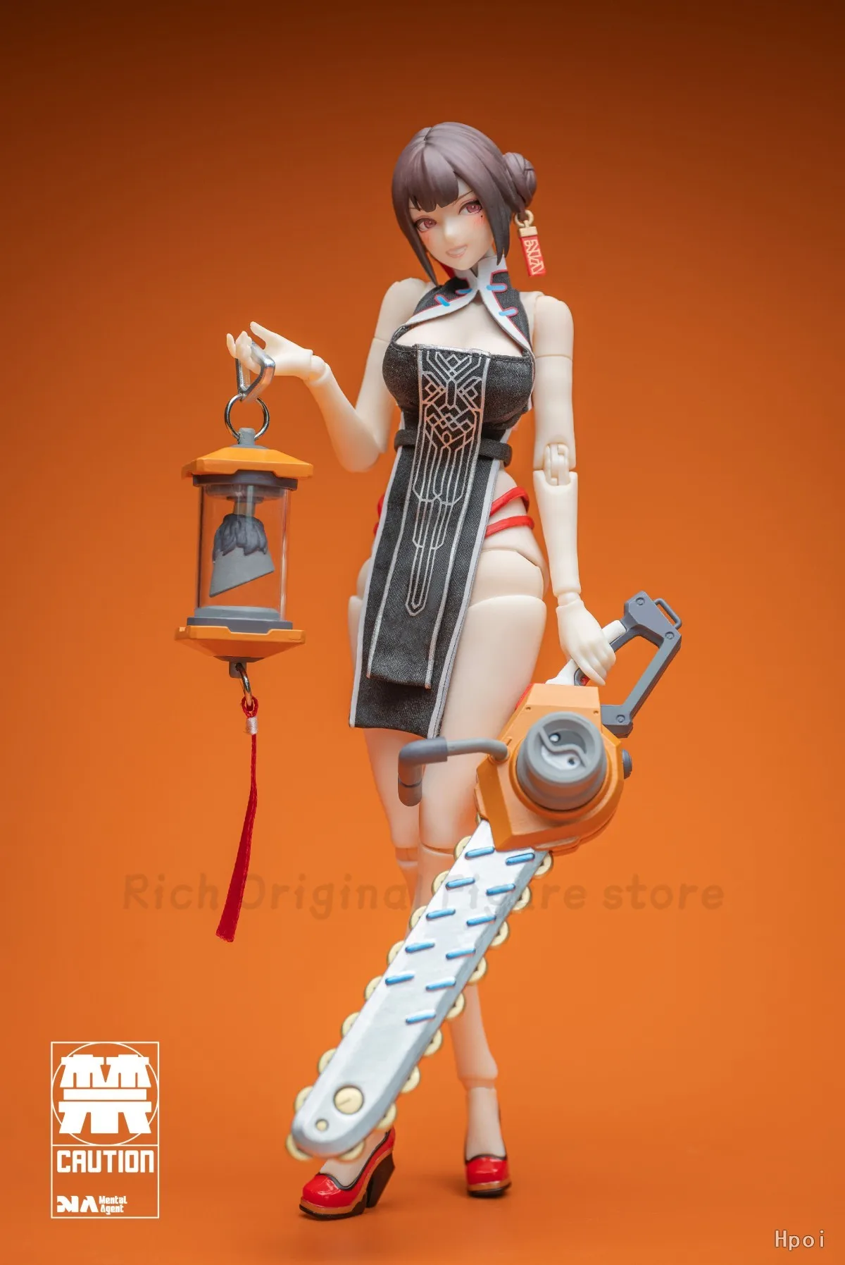 【在庫あり】オリジナルメンタルエージェント Zhen Yilu Lin Fengjiao 塗装済み完成品 1/10 アクションフィギュアモデルおもちゃギフト装飾品