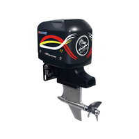 TFL Outboard Drive System with Prop Shaft Hatch for RC F1 Boat - Complete Motor Lower Unit Assembly