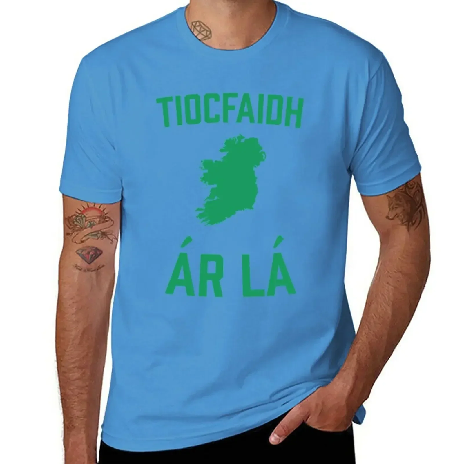 quick drying oversized mens clothes Our Day Will Come | Tiocfaidh ár lá | United Ireland | Sinn Fein T-Shirt streetwear harajuku