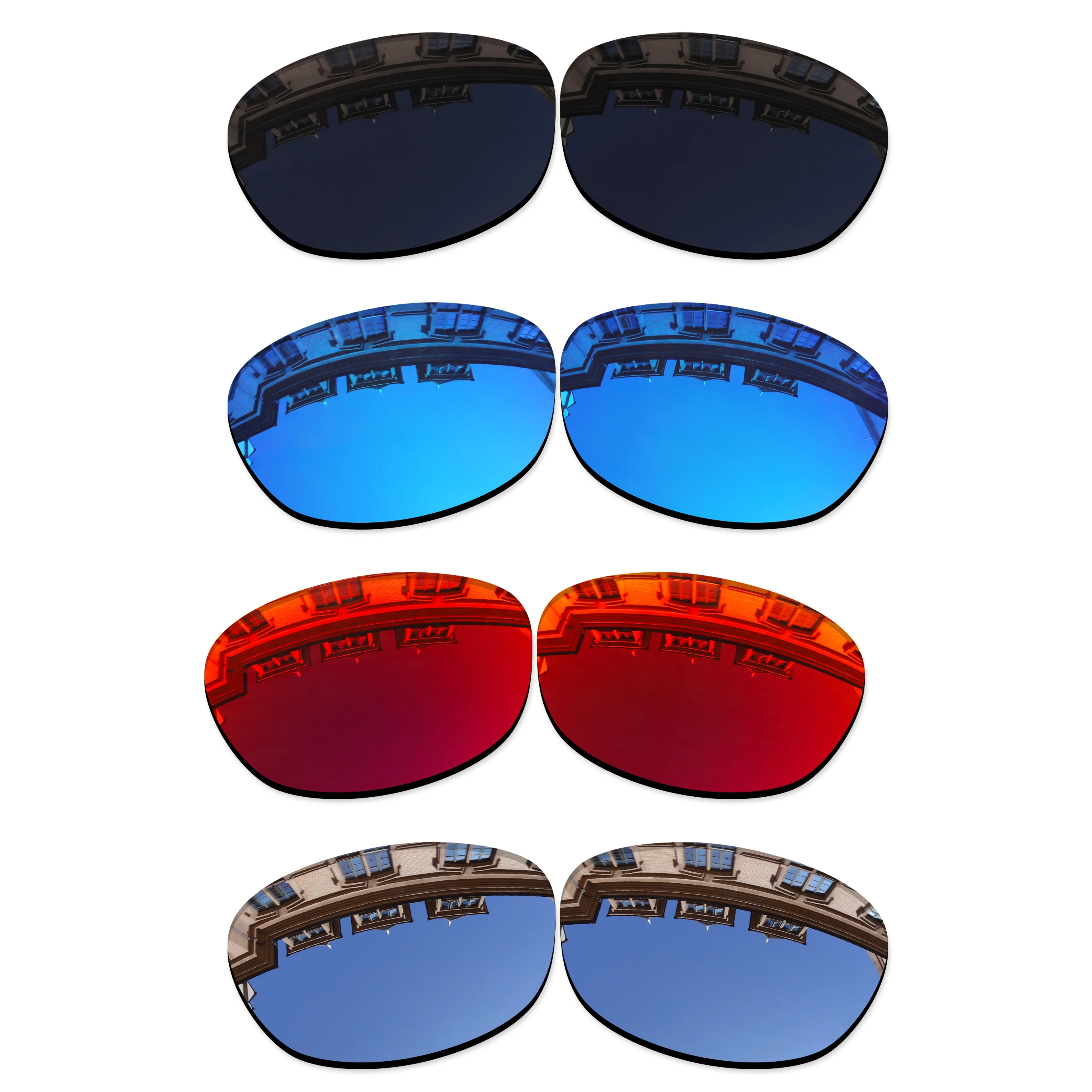 

Vonxyz 20+ Color Choices Polarized Replacement Lenses for-Oakley Split Jacket Vented OO9099 Frame