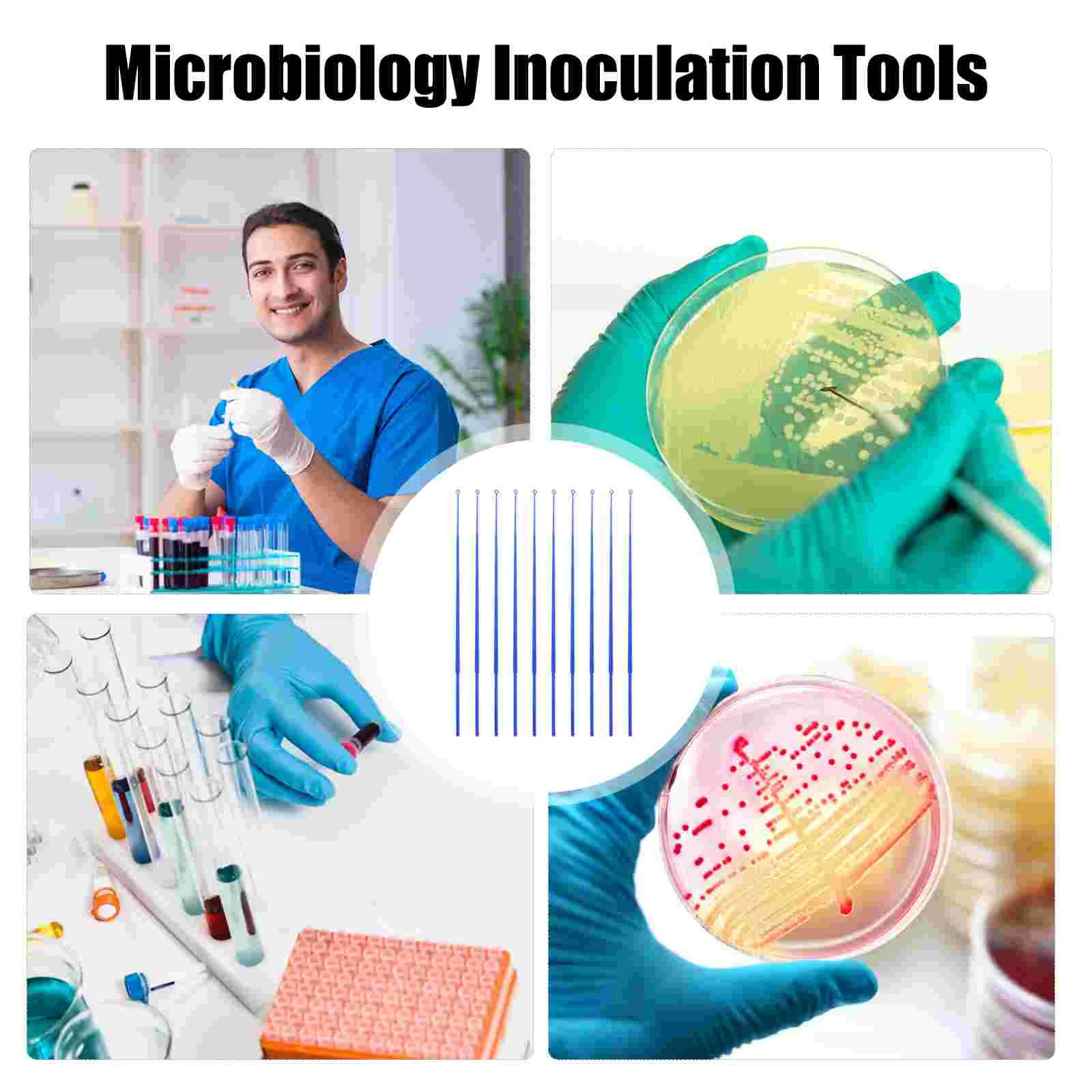 Microbiologie Inoculatie Staaf Laboratoriumapparaat Inoculatie Stick Loop Component