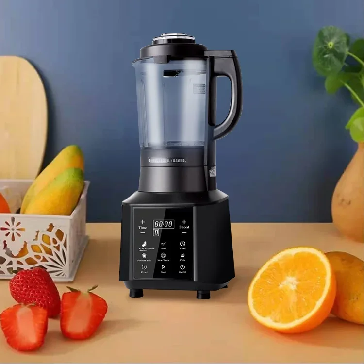 Factory Price High Speed, Heavy Duty Commercial Blenders  Smoothies Hot & Cold Soup Maker Heating Blender/