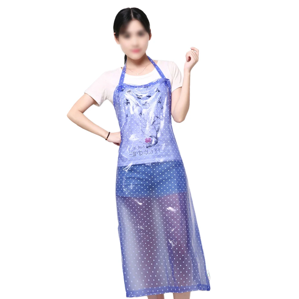 

Waterproof Apron Sleeveless Kitchen Long Oil-proof Fashion Save-all Cooking