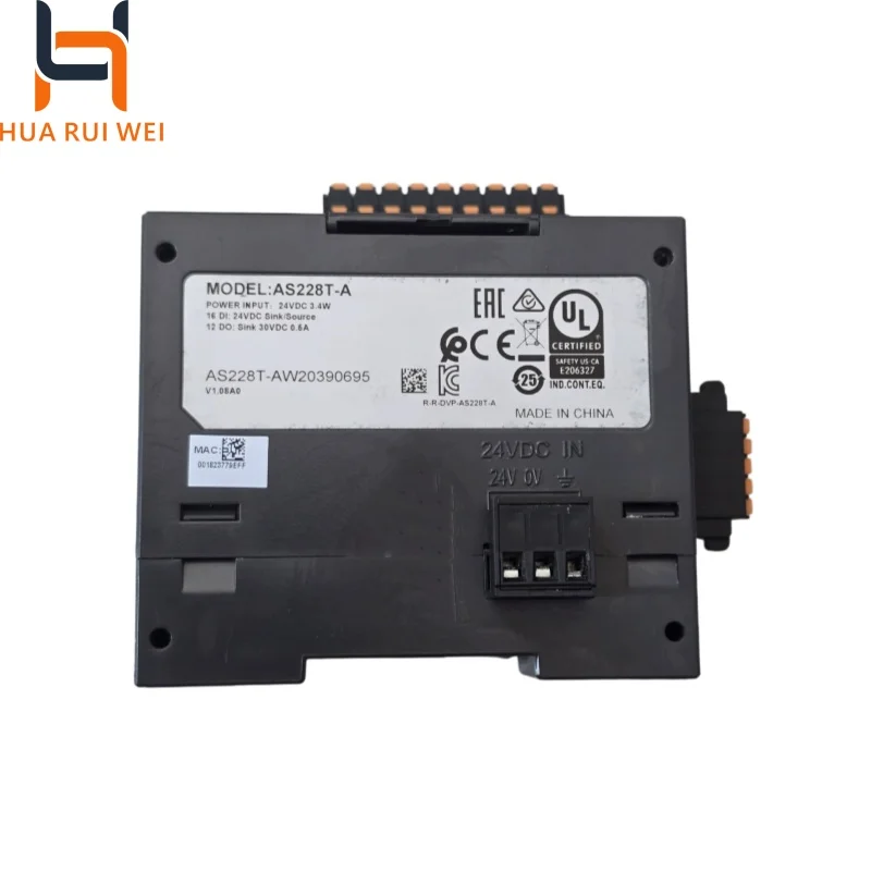 2026 New Original AS200 Series AS228T-A PLC Programming Controller 28 Points CPU Module AS228T-A Industrial Automation in Stock