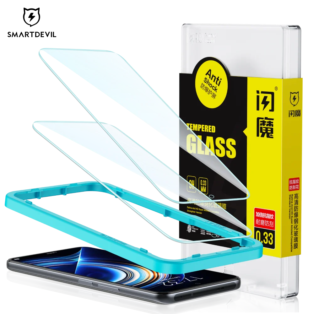 SmartDevil Tempered Glass for Xiaomi Redmi K70 Pro K60 K50 Gaming K40S Screen Protector for Redmi K40 K30 Glass HD Anti Blue Ray