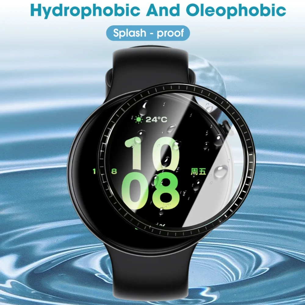 3D Curved Screen Protector for Honor Watch Fit Vitaly Edition Soft Protective Film for Honor Watch Fit Elegant Edition Not Glass