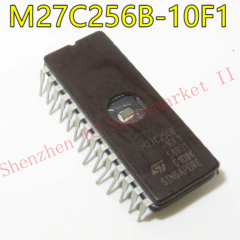 1 pcs M27C256B-10F1 M27C256B 27C256 DIP-28 IC High Quality