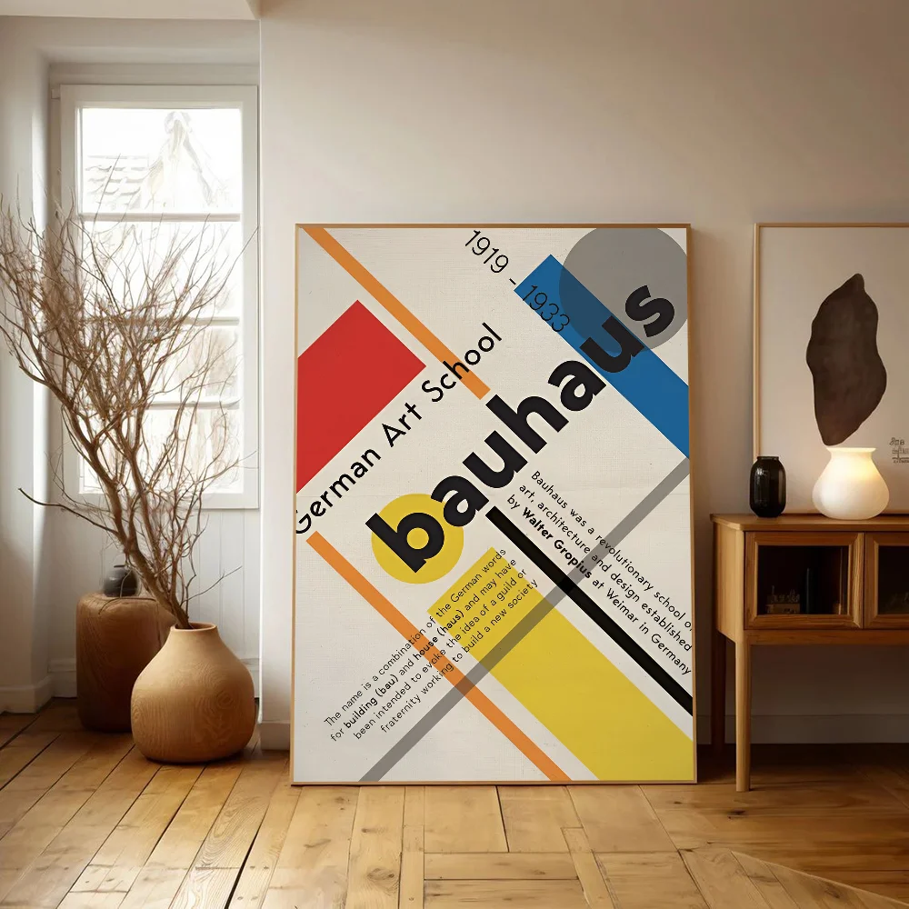 Bauhaus Classic Vintage Posters HD Quality Wall Art Retro Posters for Home Room Wall Decor