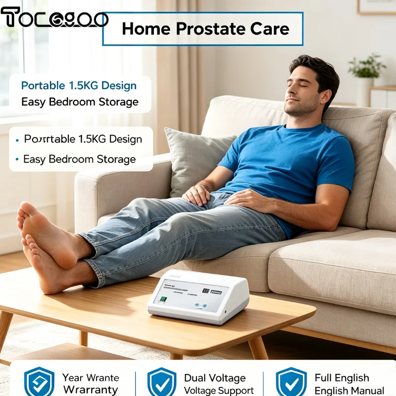 Prostate Massager Apparatus Infrared Heat Therapy Physiotherapy Most Sold NEW for Prostatitis BPH Urinary Frequency Relief