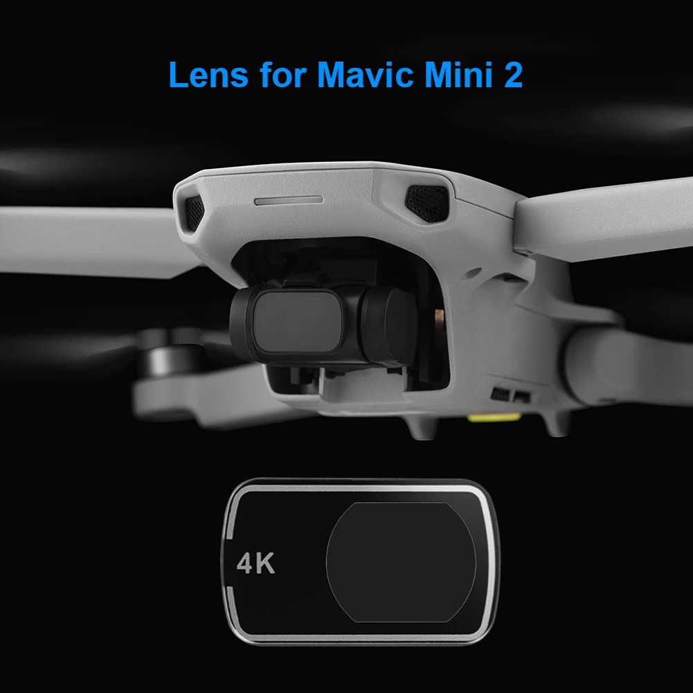 Gimbal Camera Lens Tempered Toughened Glass Film HD Glass Repair Parts for  Mavic Mini 2 Replacement Accessory - view 3