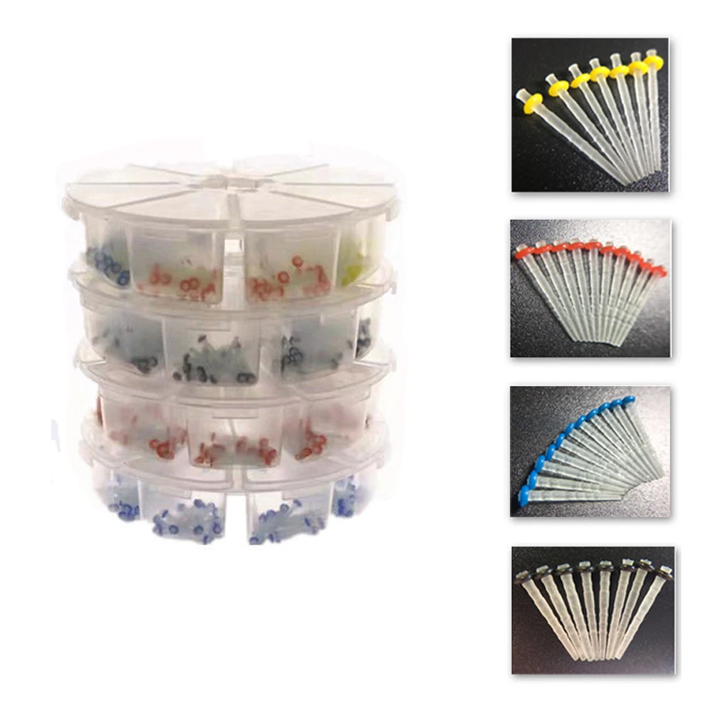 1.2/1.4/1.6/1.8mm Screw Dental Fiber Posts Quartz Glass Fiber Root Canal Pile Tooth Restorative Orthodontic Filling Materials