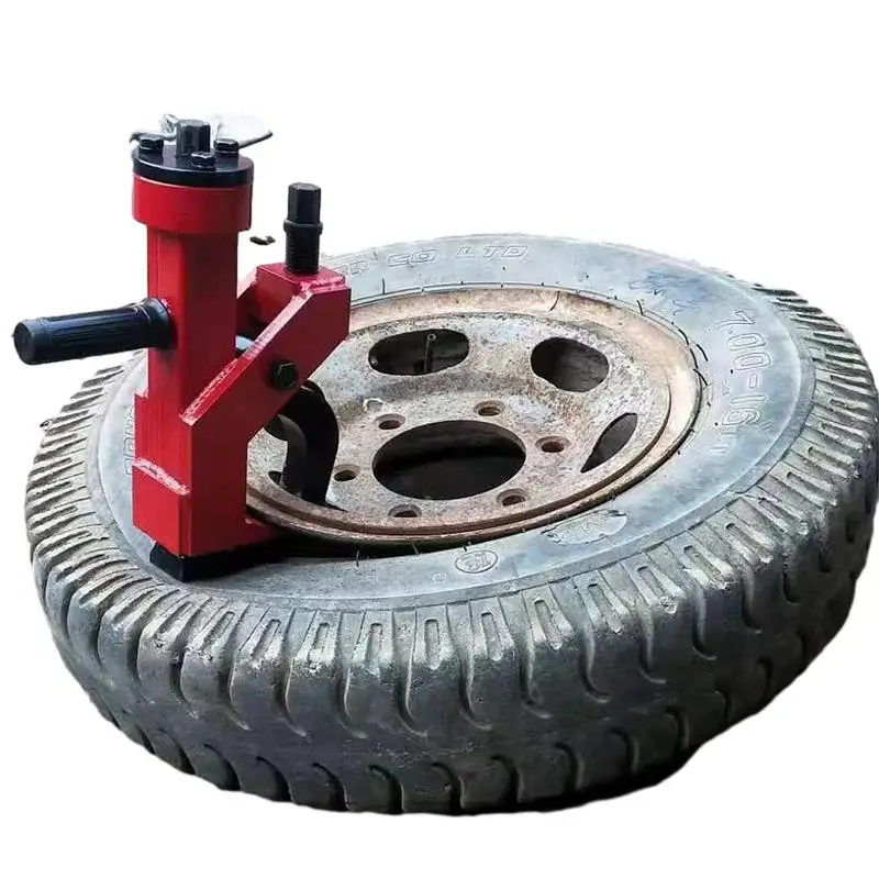Portable Manual Tire Hydraulic Tire Strippers High Quality Long Service Life Truck Rubber Tire Stripper Changer