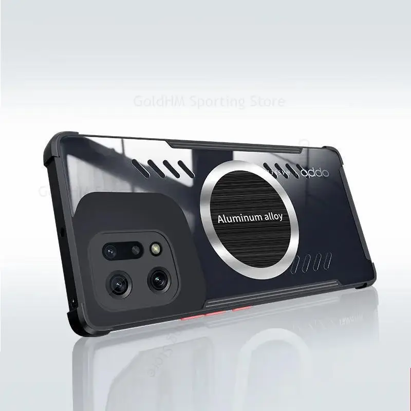 

For OPPO Find X5 Pro HD Transparent Shockproof Armor Case For Find X5 X3 Pro Camera Lens Protective Cover For Find X5 X3 Fundas