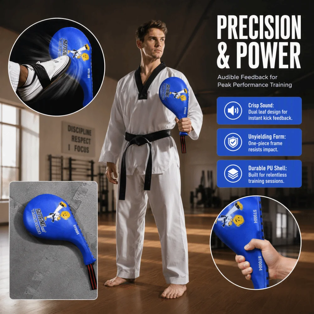 Lightweight Design Training Punching Pad Durable Construction Handheld Shape Kick Target Pad Karate Kick Pad