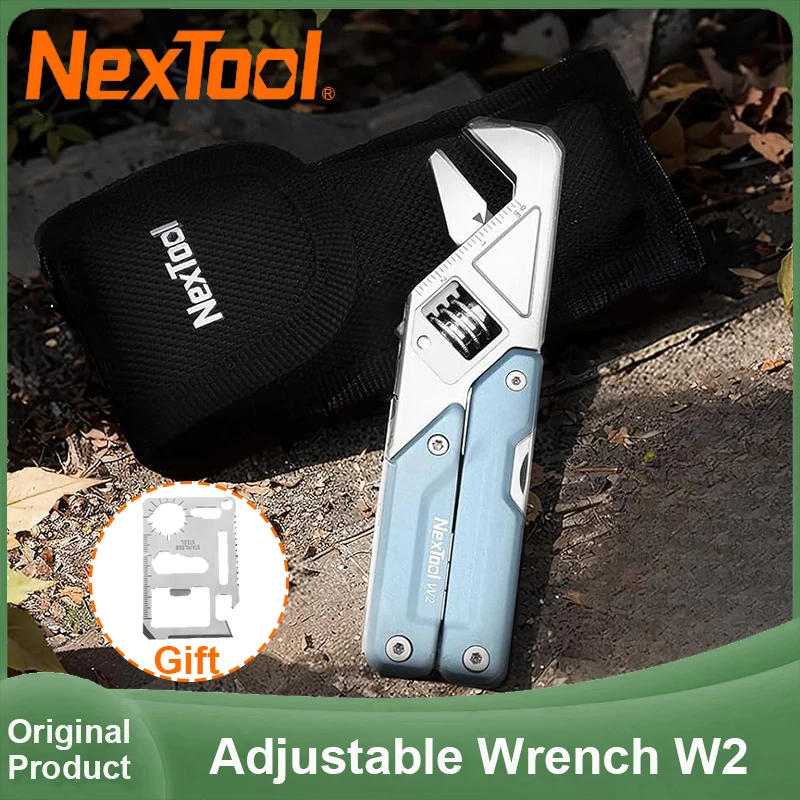 NexTool مفتاح قابل للضبط W2 أداة متعددة قابلة للطي كماشة متعددة الوظائف مفك البراغي في الهواء الطلق EDC أدوات إصلاح المنزل