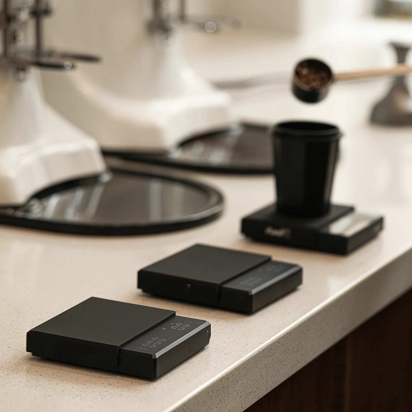 Picture 6: Kitchen Coffee Scale with Timer Rechargeable Digital Scale 0.1g High Precision 3 Modes Drip Espresso Scale Barista Gift