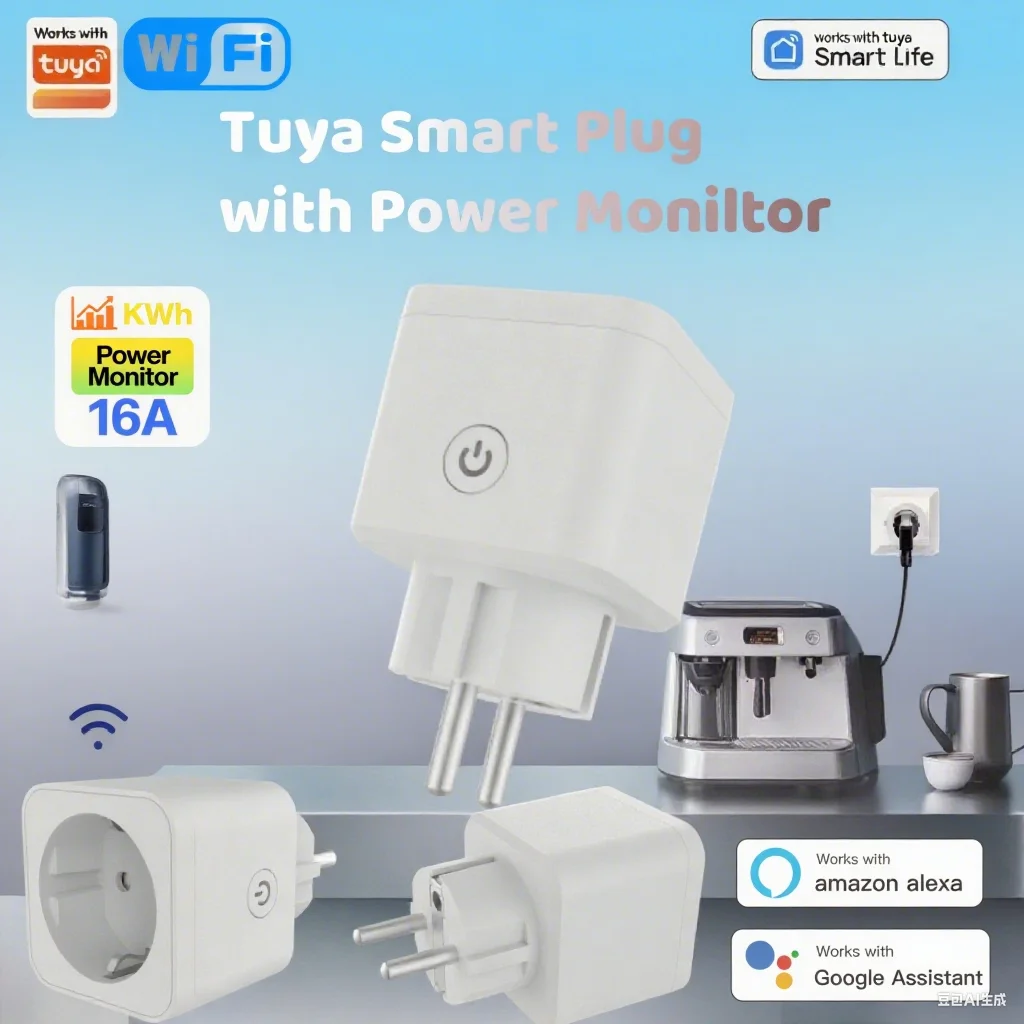 

Умная розетка FARYLINK Wi-Fi EU 16, голосовое управление мониторингом мощности, синхронизация, работает с Alexa Google Home Smart Life