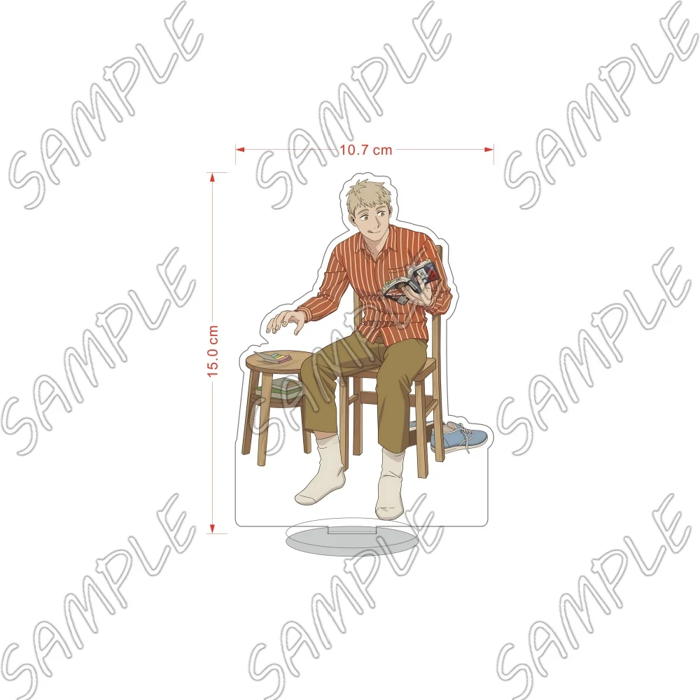 Anime Delicious in Dungeon Acrylic Stand Keychain 15CM Laios Falin Chilchuck Marcille Izutsumi Desktop Decor Fan Merchandise