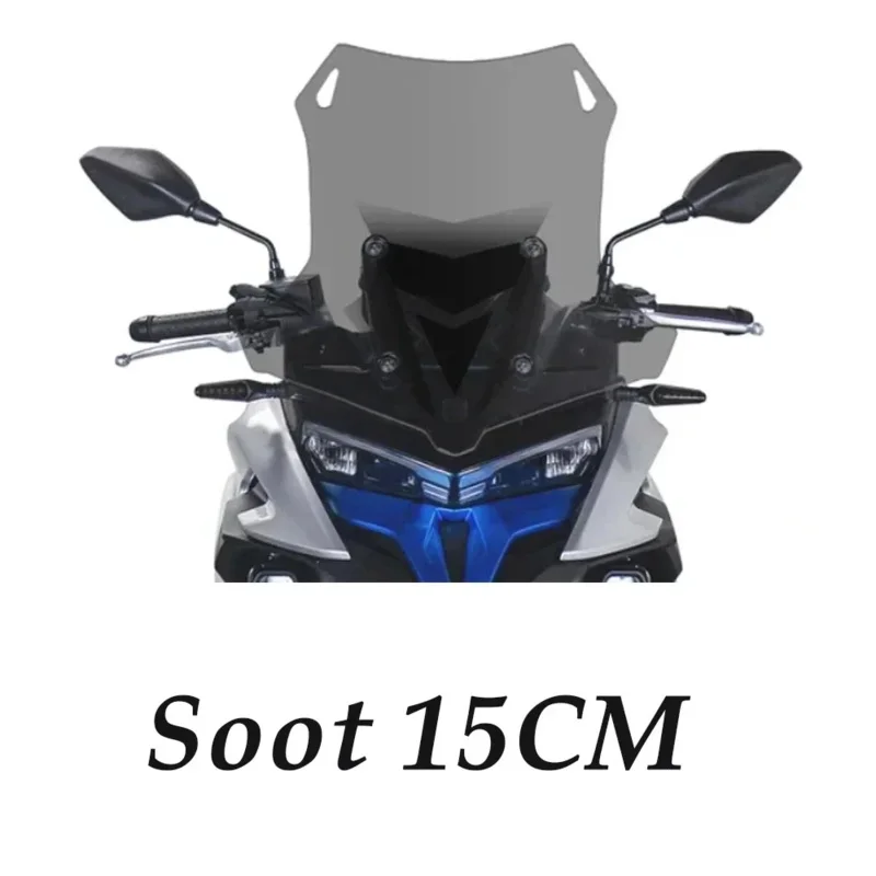 FOR Loncin VOGE 525DSX Windshield DS525X Motorcycle Front Windshield DS 525X 525 DSX Accessories DS525 2022 2023 Windscreen