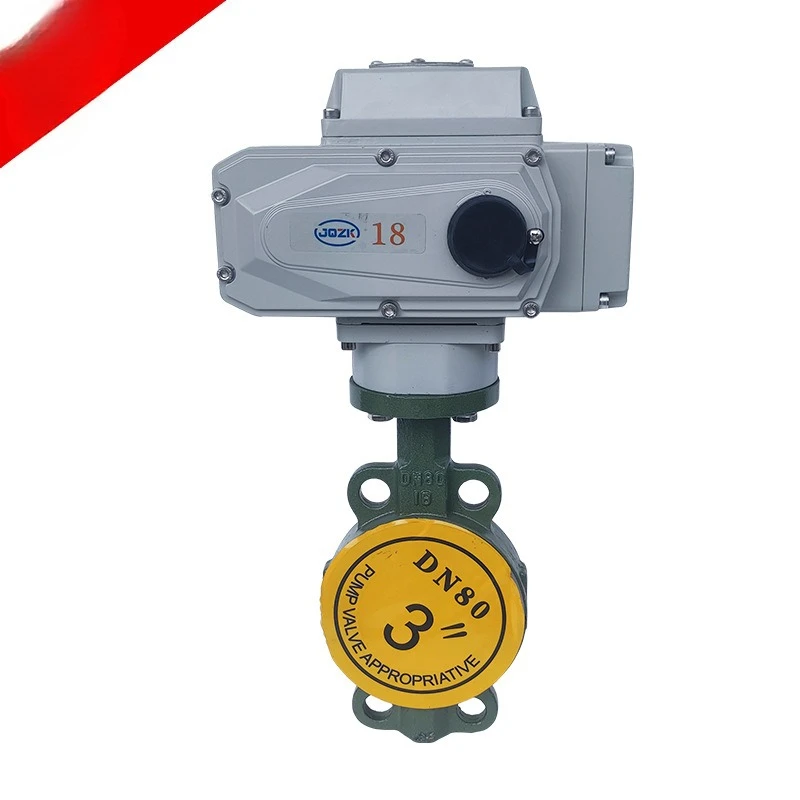 

Electric fluorine-lined clip butterfly valve D971F46-16C anti-corrosion fluorine-lined switch butterfly valve DN100
